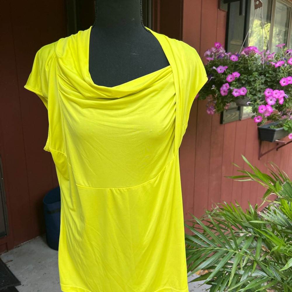 Worthington Stretch Yellow Top